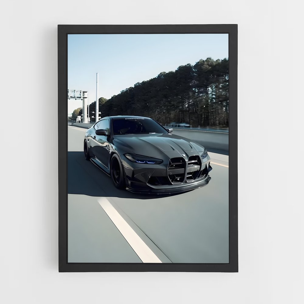 Poster competition de puissance – affiche BMW (vue 2)